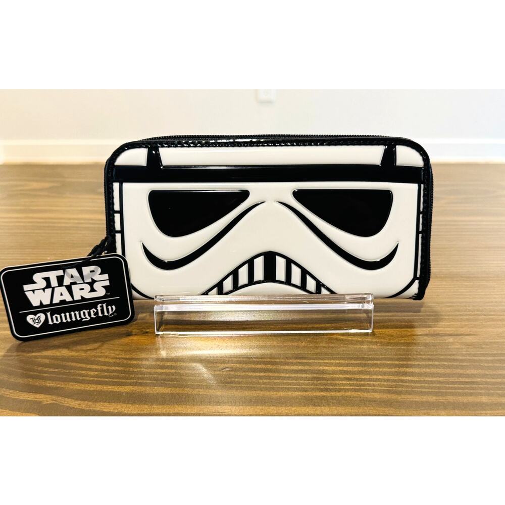 Loungefly Star Wars Stormtrooper Wallet OG Heart Logo NWT Rare Vintage Style